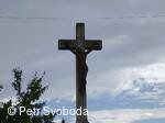 Kamenný kříž na horním konci v Kunčicích