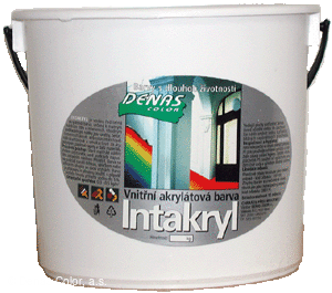 INTAKRYL - akrylátové disperzní barvy pro interiéry